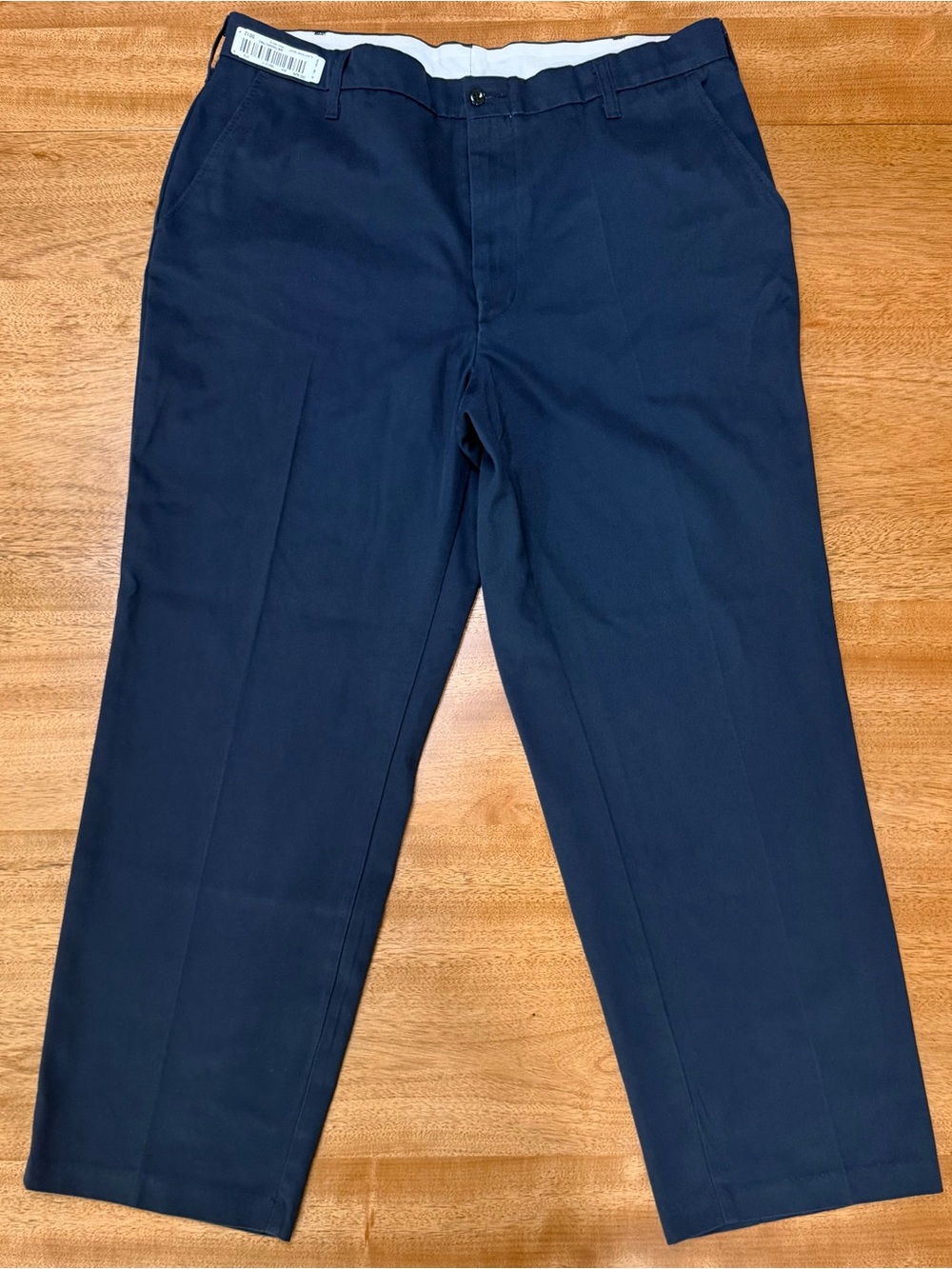 UniFirst - Men’s Softwill Uniform Pants | Navy Blue | Poly/Cotton | Size 38 x 30